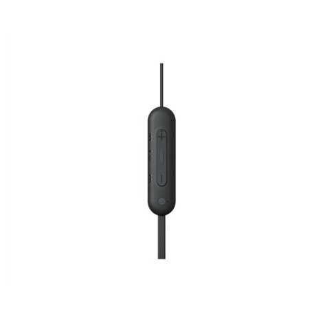 Sony WI-C100 Wireless In-Ear Headphones, Black Sony | WI-C100 | Wireless In-Ear Headphones | Wireless | In-ear | Microphone | No - 3
